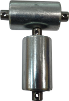 Rolka Ø 34x58 mm metal kompletna z łożyskami